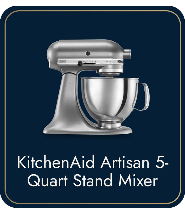 KitchenAid 5-Quart Artisan Tilt-Head Stand Mixer