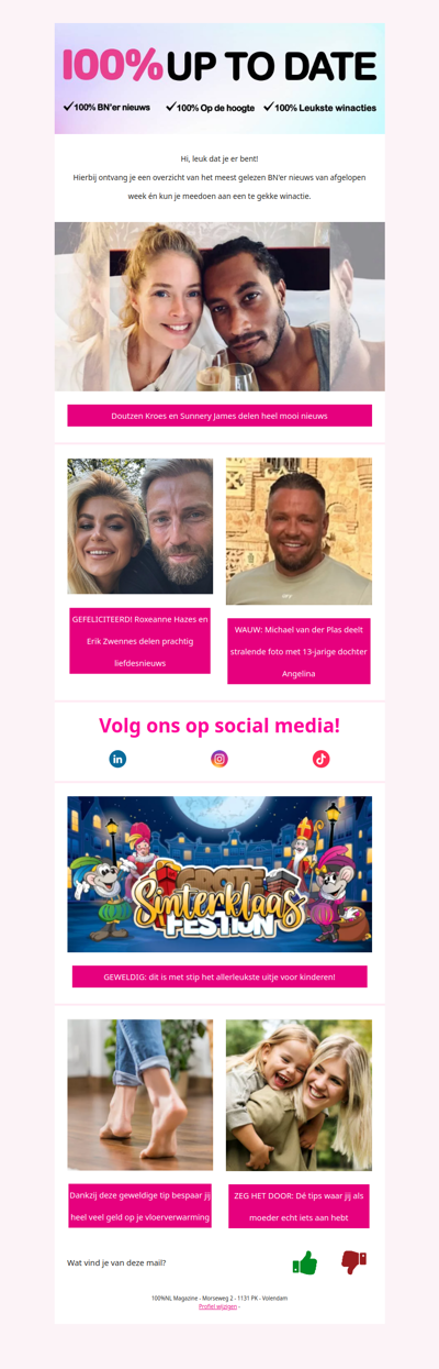 Doutzen Kroes en Sunnery James delen heel mooi nieuws