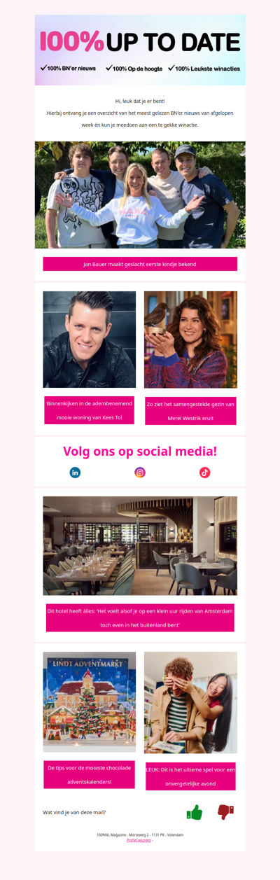 Jan Bauer maakt geslacht eerste kindje bekend