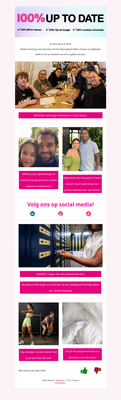 BREAKING: verdrietige liefdesbreuk in huize Bauer…