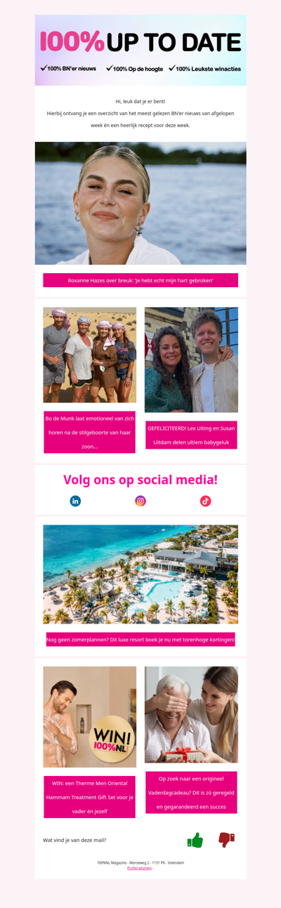 Roxanne Hazes over breuk: ‘Je hebt echt mijn hart gebroken’
