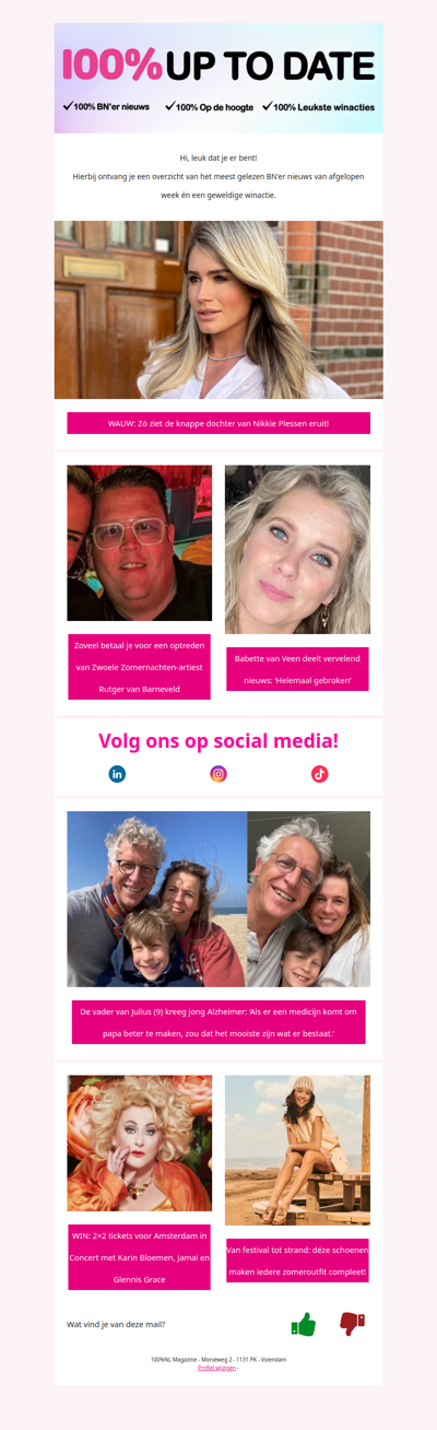 WAUW: Zó ziet de knappe dochter van Nikkie Plessen eruit!