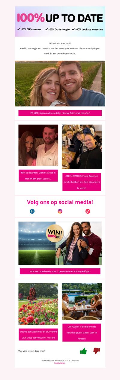 ZO LIEF: Suzan en Freek delen nieuwe foto’s met zoon Sef
