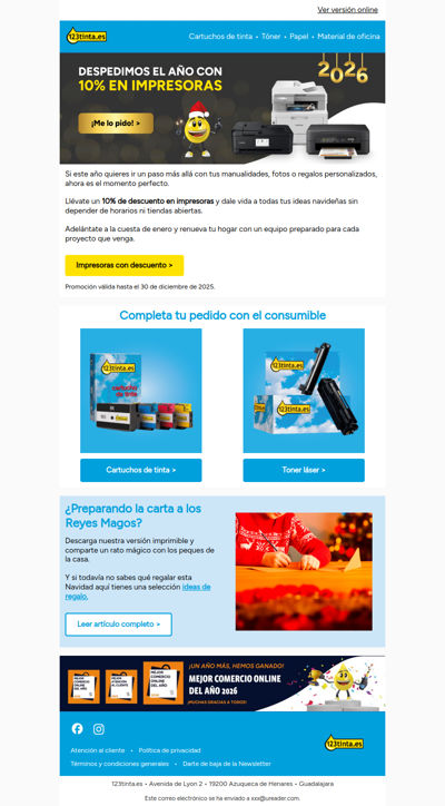 La impresora que buscas está aquí