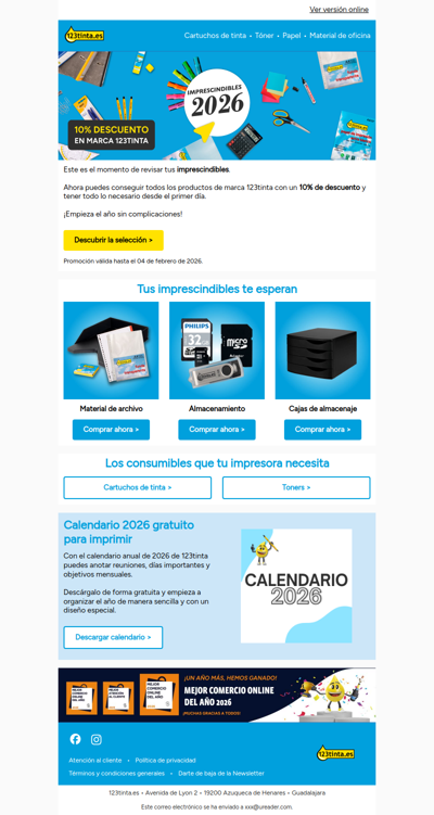 Tus esenciales para empezar bien el año