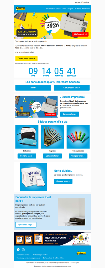 Aún estás a tiempo de conseguir tus básicos