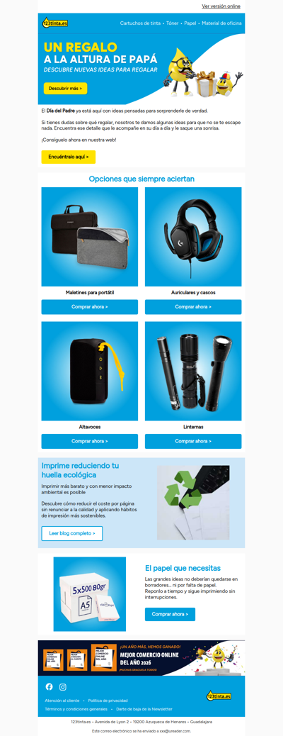 Sorprende a papá este 19 de marzo