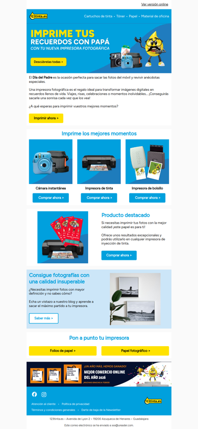 Este Día del Padre, regala recuerdos