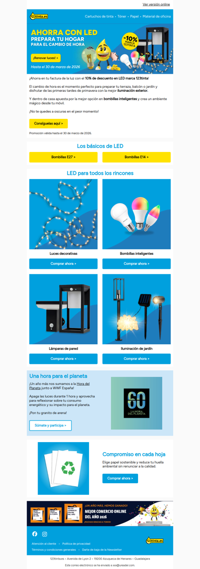 El cambio de hora ya está aquí