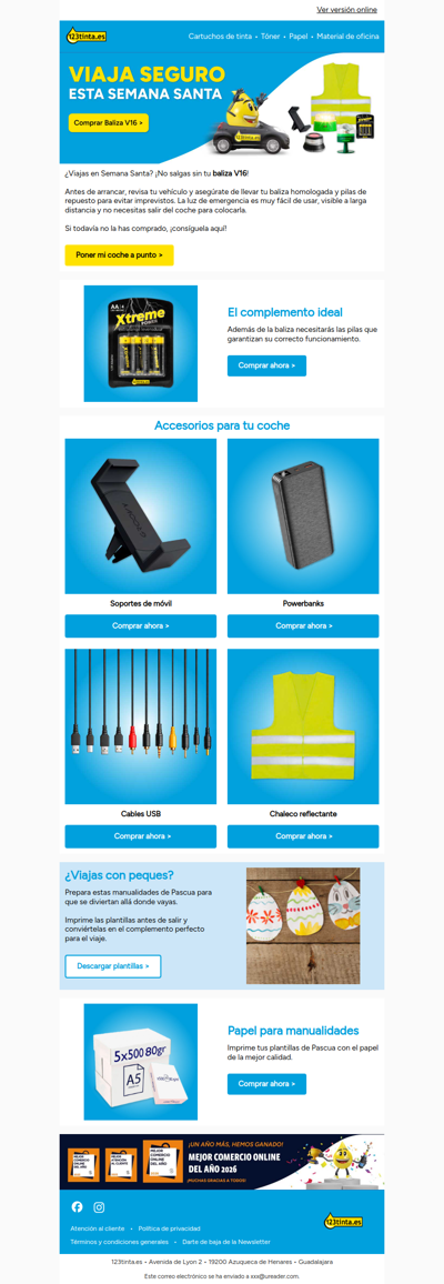 Viaja con seguridad con tu baliza V16