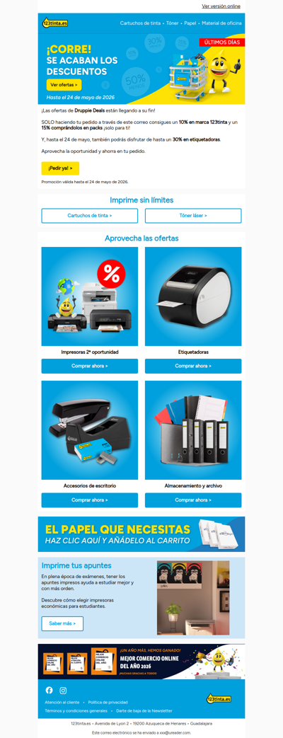 Últimos días para disfrutar de los Druppie Deals