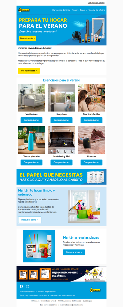 Prepara tu hogar para el verano