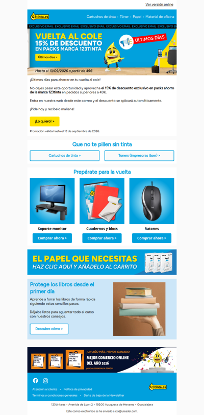 Últimos días para hacer tu pedido con descuento