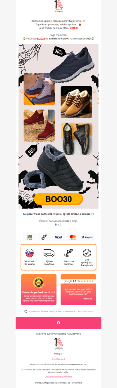 Pssss… niečo strašne dobré ťa čaká! 👻🎃