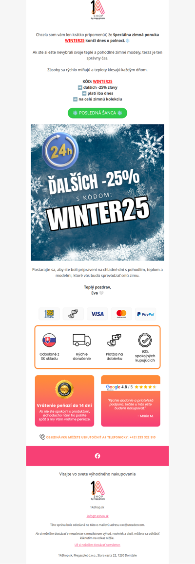 Dnes je posledná príležitosť