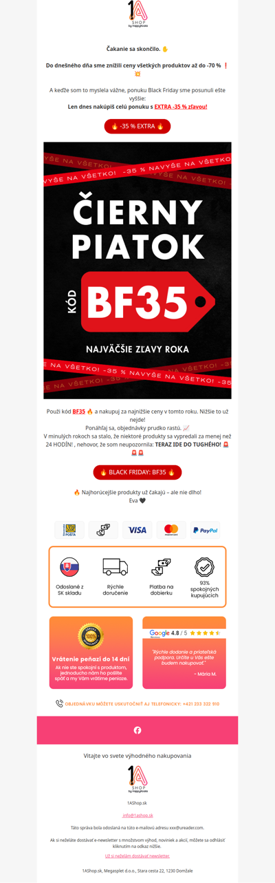 🖤🚨 LACNEJŠIE TO UŽ NEBUDE 🚨🖤