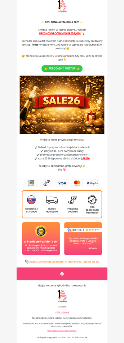 , toto je tvoj signál