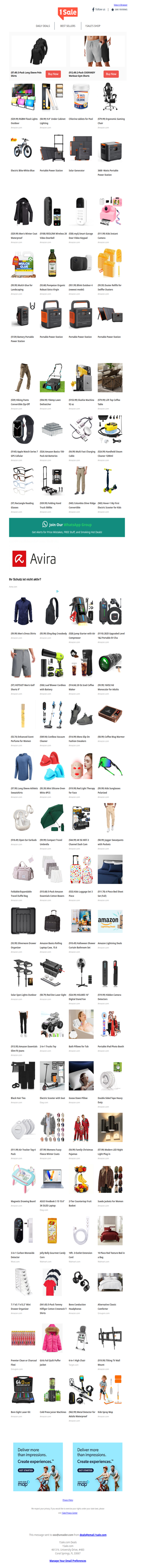 Long or Short...The Lengths We Went To Get These Steals To Your Inbox!