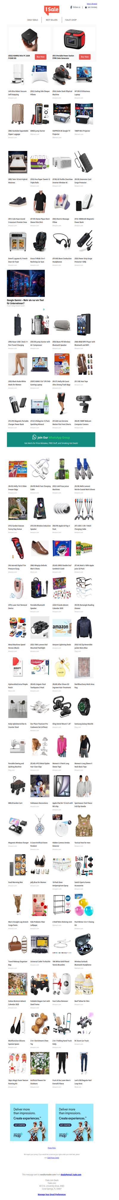 One Small Email...One MAJOR IMPACT On Your Wallet...