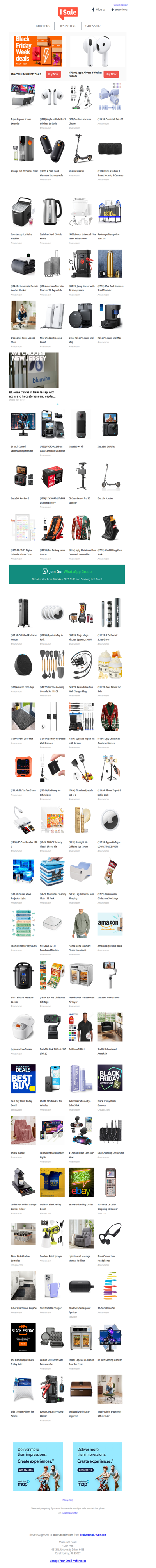 BLACK FRIDAY Here Early! Look What We Found So Far...