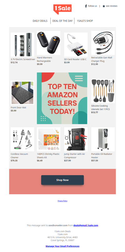 🔥 Today’s Top 10 Amazon Picks You’ll Be Glad You Saw