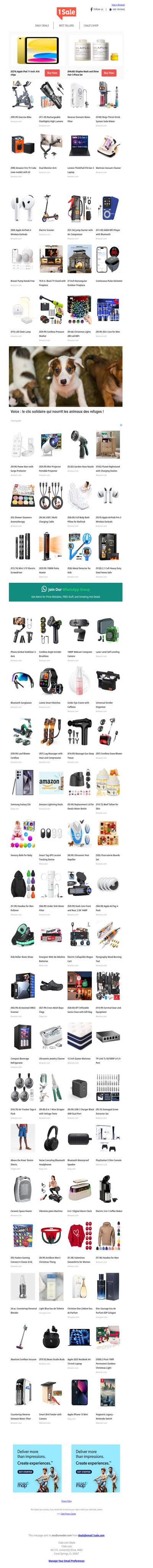 We are THANKFUL for YOU! (Enjoy these deals, it's the least we can do)