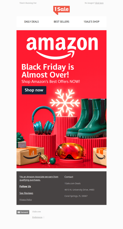 ⚠️ Last Chance! Amazon Black Friday Deals Ending Soon