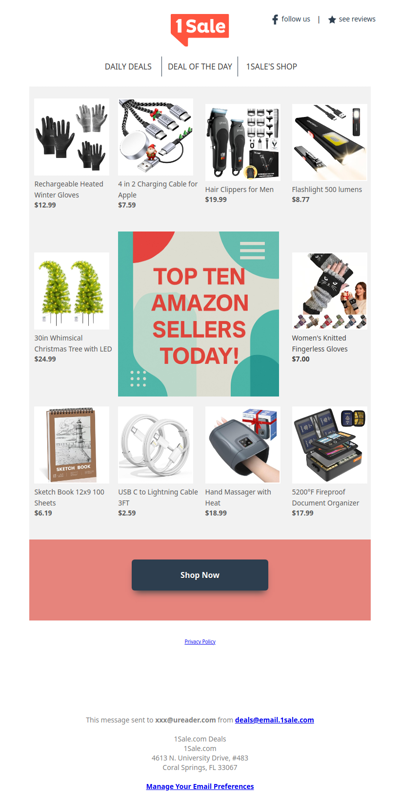 🤔 Wait Until You See What Made Today’s Top 10 Amazon List