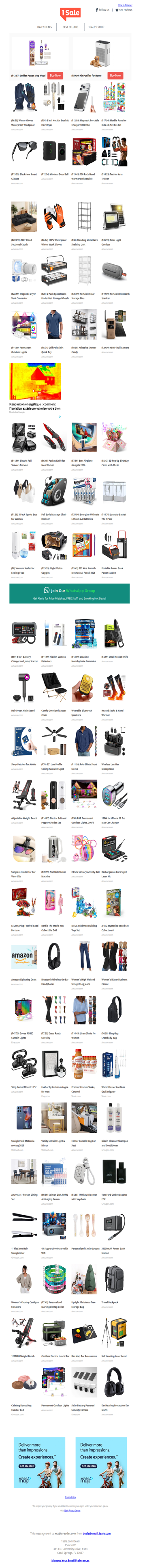 We've Cleaned Things Up A Bit... You Save More!