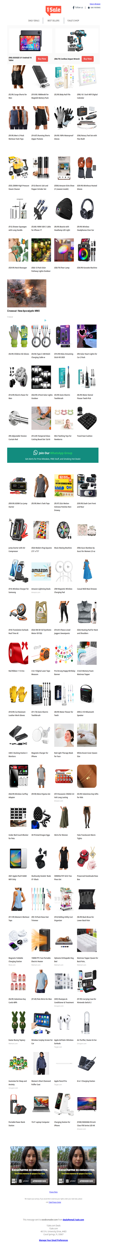 Deals As Low As $2.99 -- Don't Miss Out!