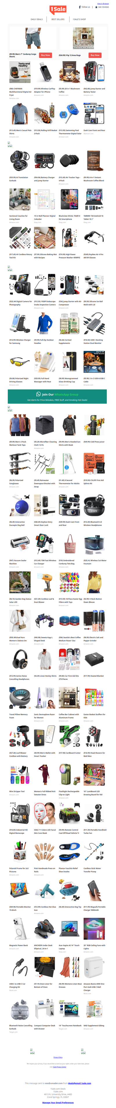 Shrooms, Shorts & Savings!