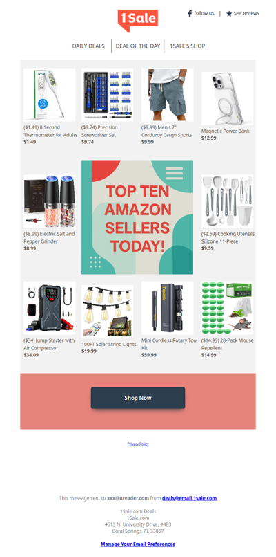 🔥 Today’s 10 Amazon Deals Worth a Spot in Your Cart