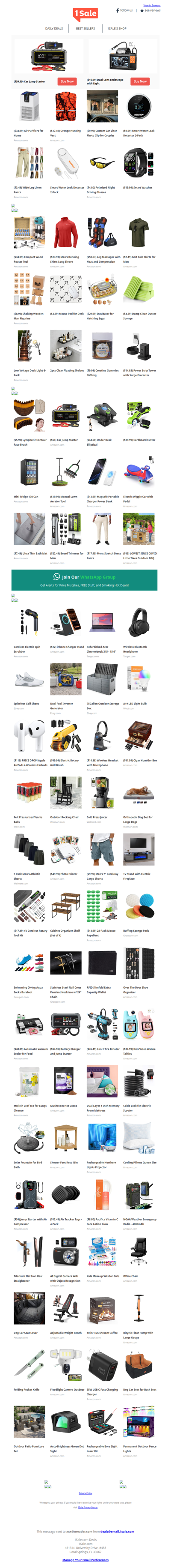 We've Been Hunting For These Deals...Finally Caught 'Em!