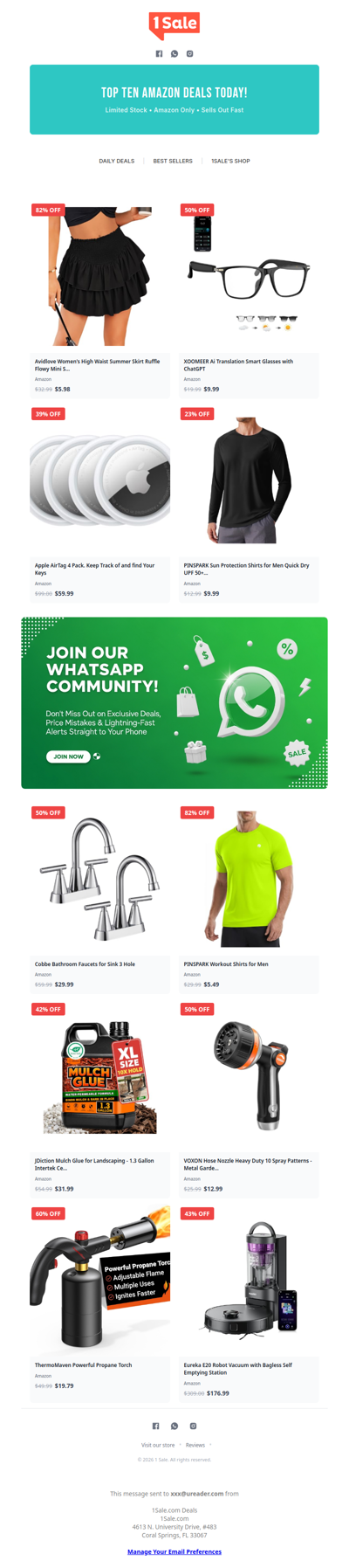 🧲 Amazon 10 Deals You Won’t Be Able to Resist