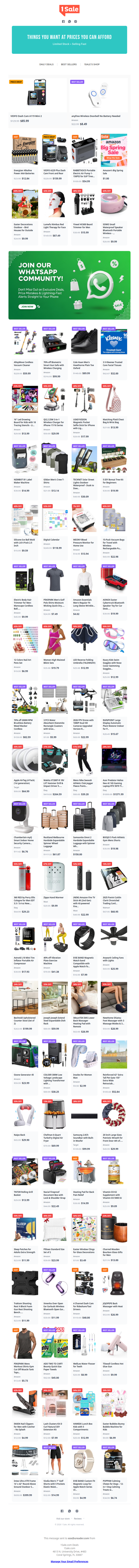 Knock Knock. Who's There? -- A Boatload of Savings!