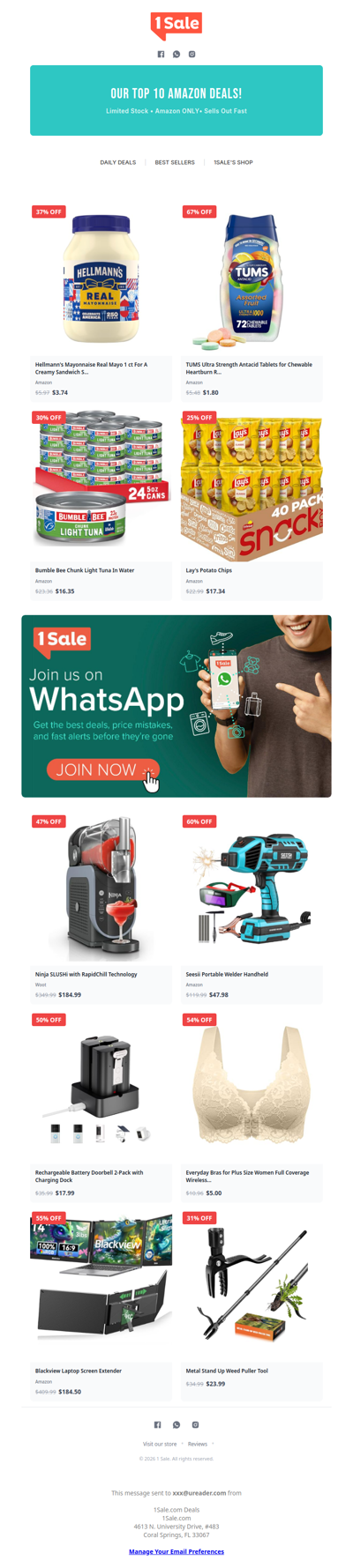 👀 Quick Look! This Amazon Email Is Worth It.