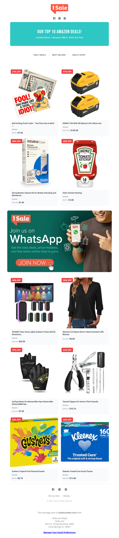 My Favorite 10 Amazon Deals