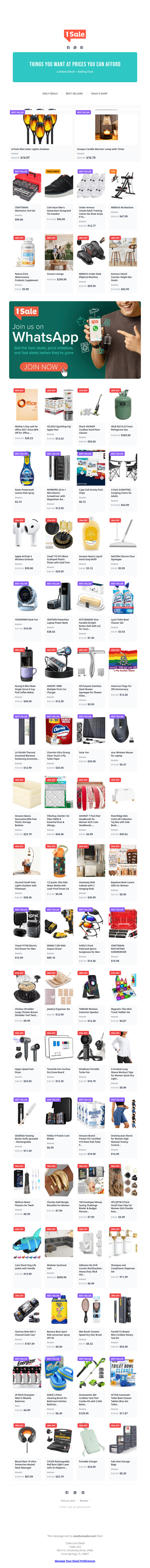 Tools, Torches, and Top-tier Socks? Oh my!