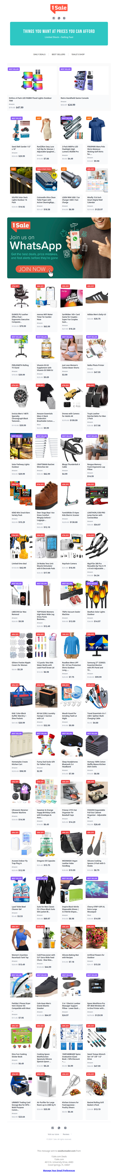 Savings you cannot live without!