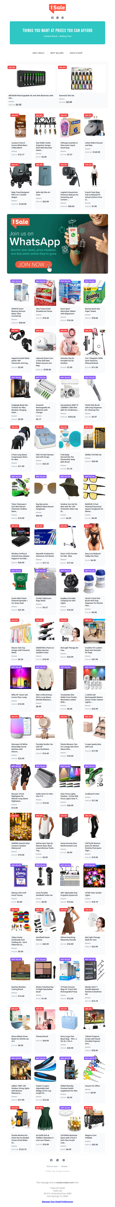 🚨 Wait, up to 81% OFF?! (Inside: Today’s craziest markdowns)