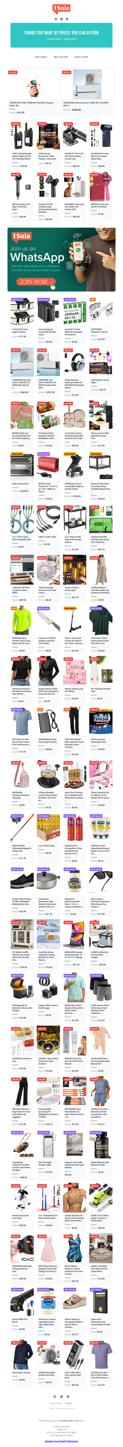 The list you’ve been waiting for: Today’s best steals