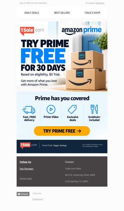 Try Prime FREE For 30 Days!