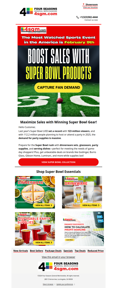 Super Bowl 2025: Stock Up for the Big Game!