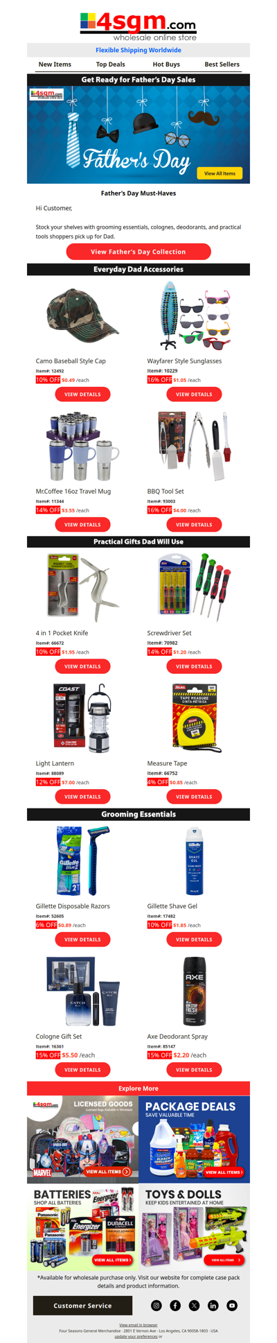 👔 Father’s Day Must-Haves for Retail