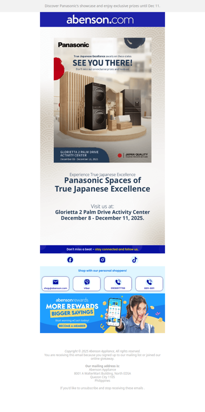 Experience True Japanese Excellence at Abenson 🏯