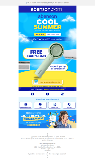 Don’t Miss This Cool Summer Freebie 🎁☀️