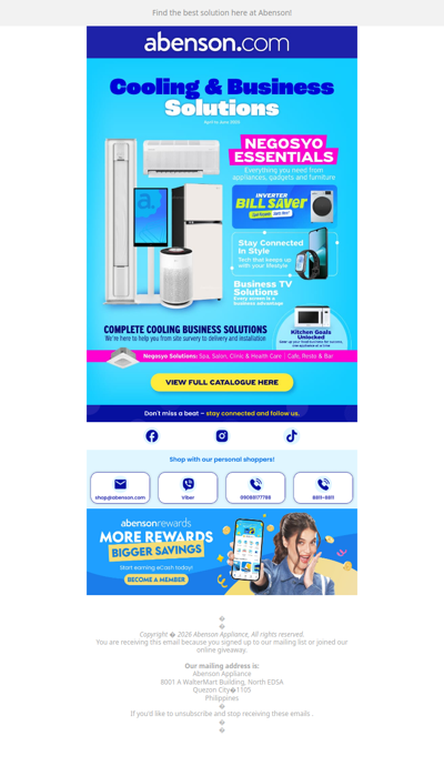 Upgrade your business with the best appliances and gadgets 🛒