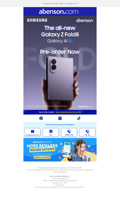 🎉 Be First to Own the new Samsung Galaxy Z Series