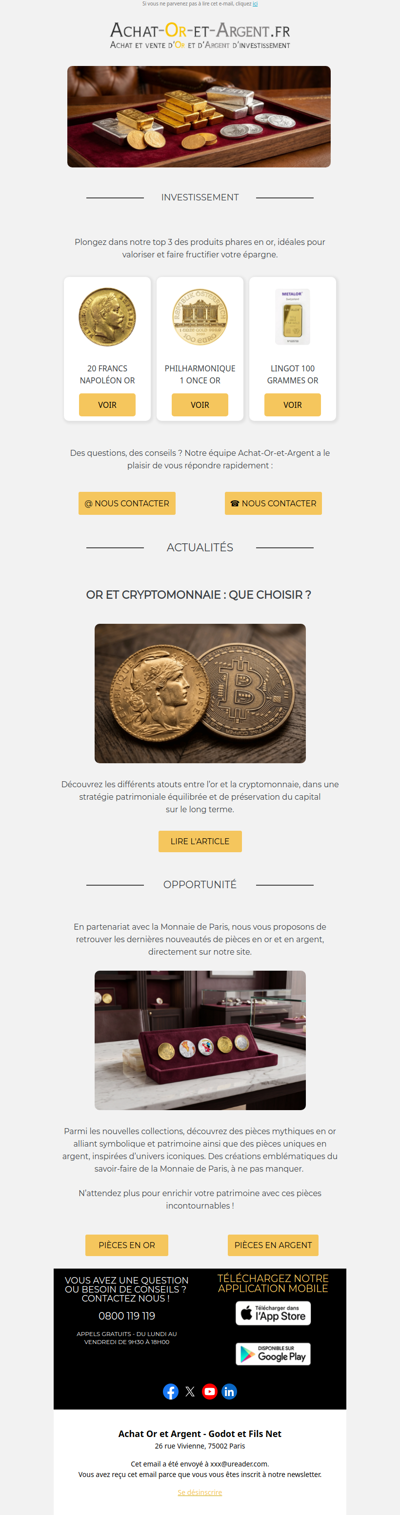 NOUVEAUTÉS MONNAIE DE PARIS