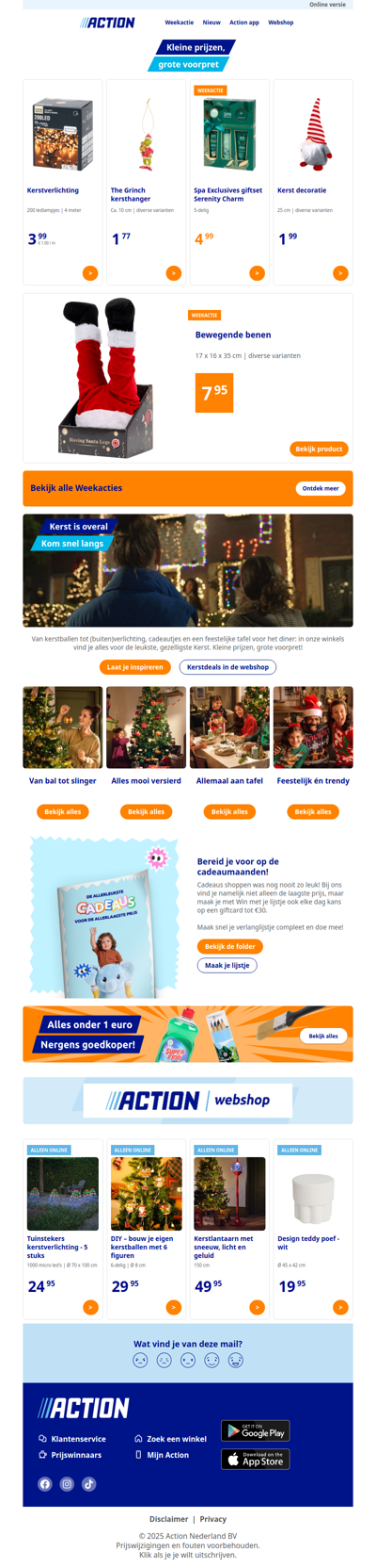 Kleine prijzen, grote voorpret: Kerst is aan!